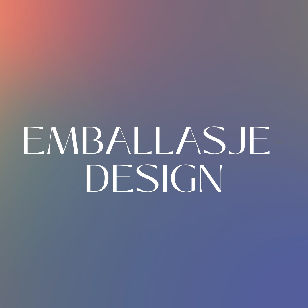 Emballasjedesign - design av emballasje og produkter - Bergen